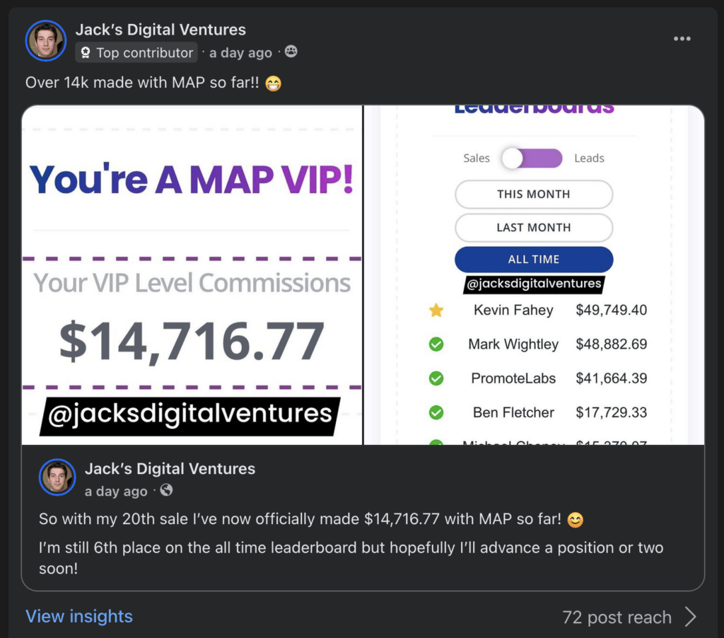 MAP Project Review